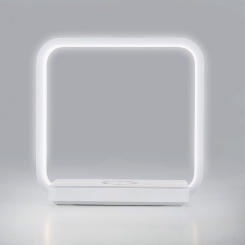 Настольная лампа декоративная Eurosvet Frame 80502/1 белый в Иланском фото 2