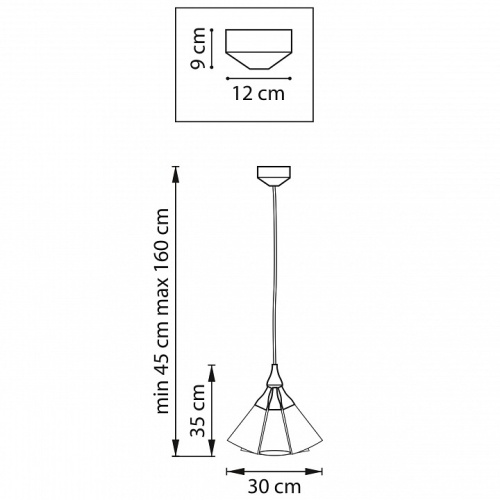 Подвесная люстра Lightstar Cone 757150 в Владивостоке фото 2