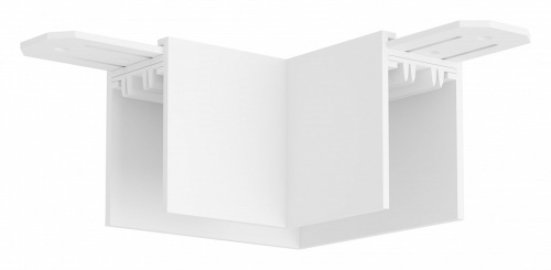 Соединитель угловой L-образный для треков накладных Denkirs Smart TR2102-WH в Нижнем Новгороде