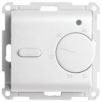 Терморегулятор электромеханический для теплого пола без рамки Stekker Катрин 49740 в Нижнем Новгороде