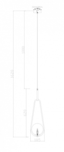 Подвесной светильник Freya Bumble FR5144PL-01W в Нижнем Новгороде фото 3