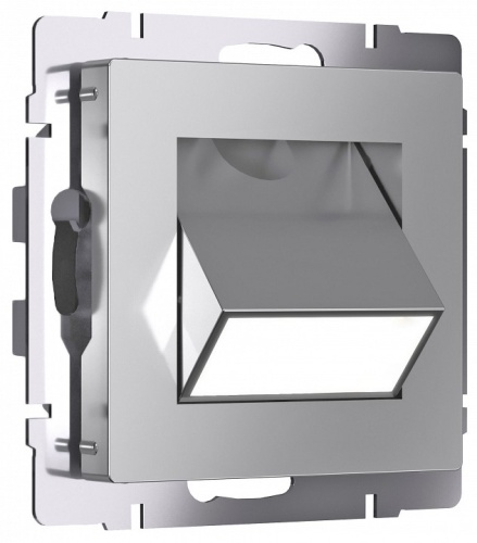 Заглушка для поста с подсветкой, без рамки Werkel серебряные W1154706 в Нижнем Новгороде