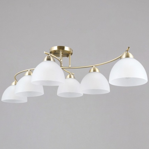 Люстра на штанге ILLUMICO  IL0909-6CSQ-26 AB ELITE в Нижнем Новгороде фото 4