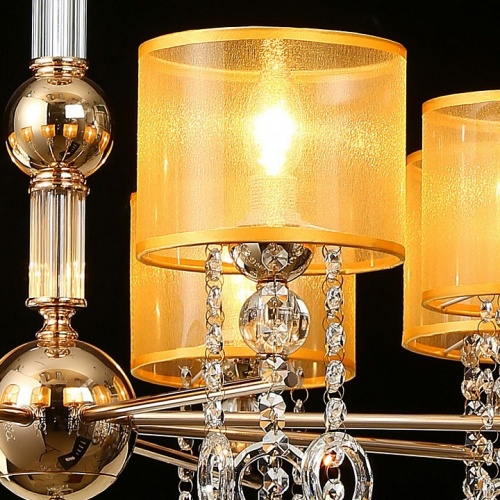 Подвесная люстра ILLUMICO  IL6219-8P-27 GD в Нижнем Новгороде фото 3