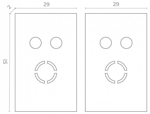 Заглушка для трека ST-Luce Skyflat ST068.509.13 в Нижнем Новгороде фото 2