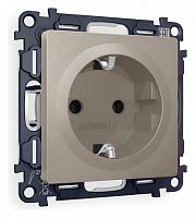 Розетка с заземлением, без рамки Ambrella Volt ALFA MA366010 в Нижнем Новгороде