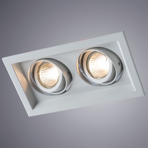 Встраиваемый светильник Arte Lamp Canis A6661PL-2WH в Нижнем Новгороде фото 4