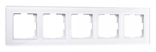 Рамка на 5 постов Werkel Favorit (белый) W0051101 в Нижнем Новгороде