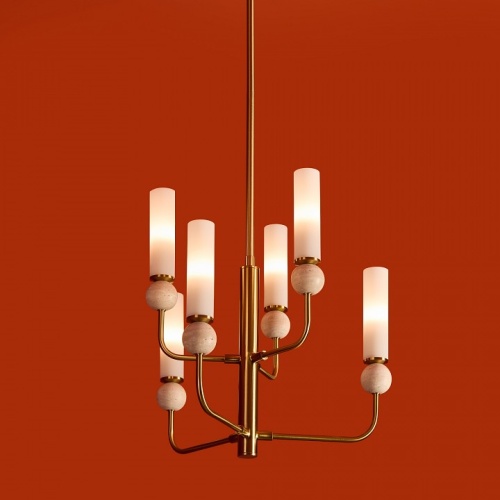 Люстра на штанге Freya Sunspot FR5482CL-06BS1 в Нижнем Новгороде фото 3