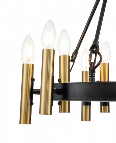 Подвесная люстра Indigo Cero 13009/9P Black в Нижнем Новгороде фото 2