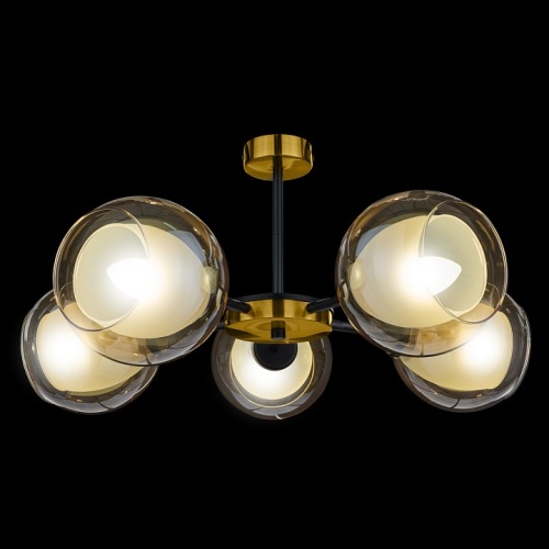 Люстра на штанге 33 идеи S12AM CHN800S.05.17BL.PA-S12AM в Нижнем Новгороде фото 2