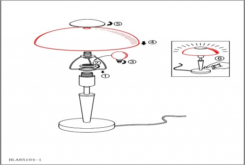 Настольная лампа декоративная Eglo Solo 1 85104 в Нижнем Новгороде фото 4