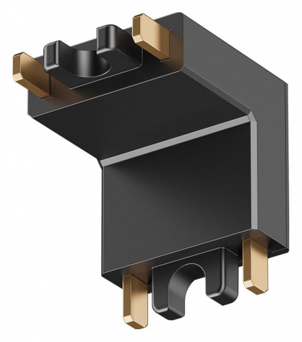 Соединитель угловой внутренний для треков накладных Denkirs AIR BASE TR5212-BK в Нижнем Новгороде