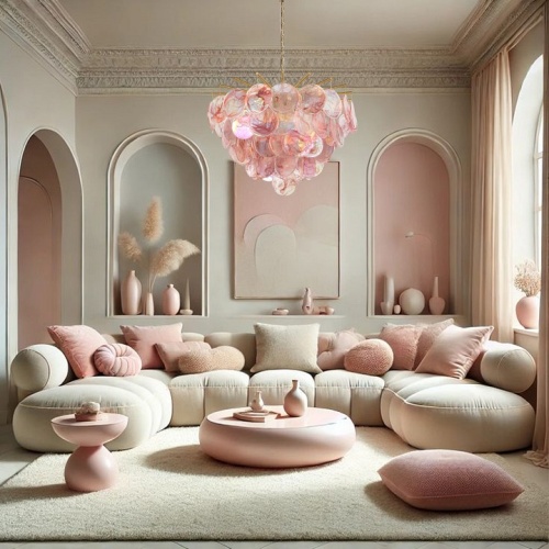 Подвесная люстра Loft it Lolly 10492/600 Pink в Нижнем Новгороде фото 3