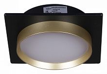 Встраиваемый светильник 53005 53005-9.0-001LD GX53 BK+GD в Нижнем Новгороде