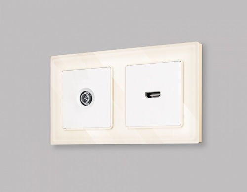 ТВ-розетка оконечная без рамки Ambrella Volt ALFA MA133005 в Нижнем Новгороде фото 2