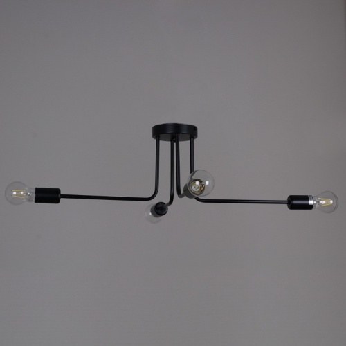 Потолочная люстра ILLUMICO IL2000 IL2000-4C-05 BK в Нижнем Новгороде фото 4