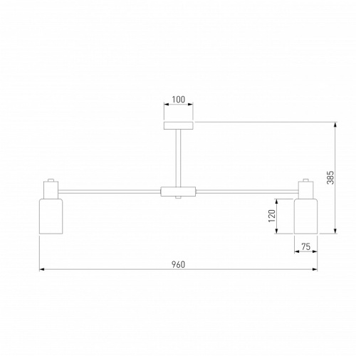 Потолочная люстра Eurosvet Vegga 70160/12 латунь Smart в Нижнем Новгороде фото 6