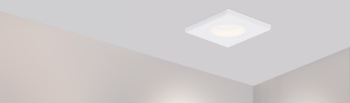 Светодиодный светильник LTM-S46x46WH 3W Warm White 30deg (Arlight, IP40 Металл, 3 года) в Симе фото 3