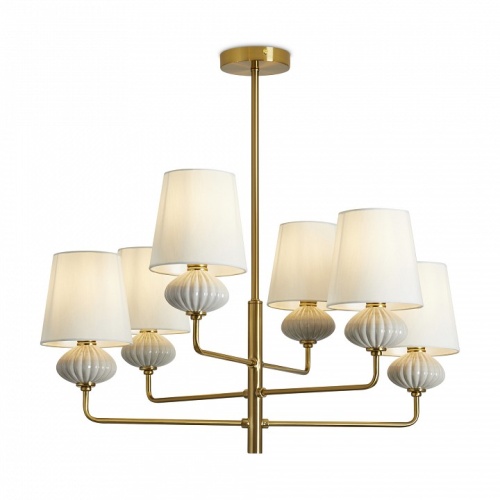 Люстра на штанге Freya Ceramics FR2029PL-06BS в Нижнем Новгороде фото 11