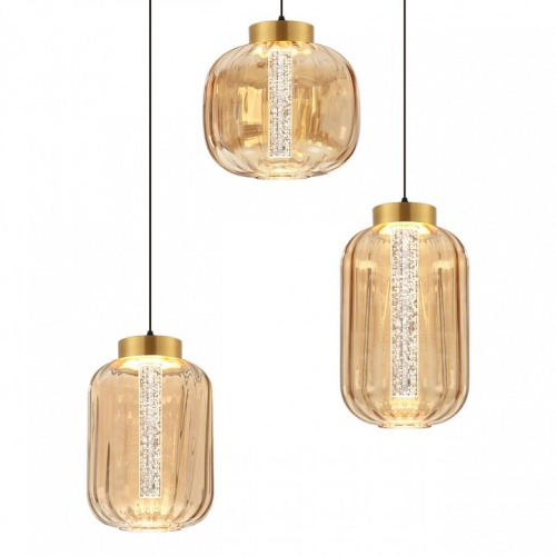 Подвесной светильник Imex PLC-7077 PLC-7077-500-3P-AMBER в Нижнем Новгороде фото 2