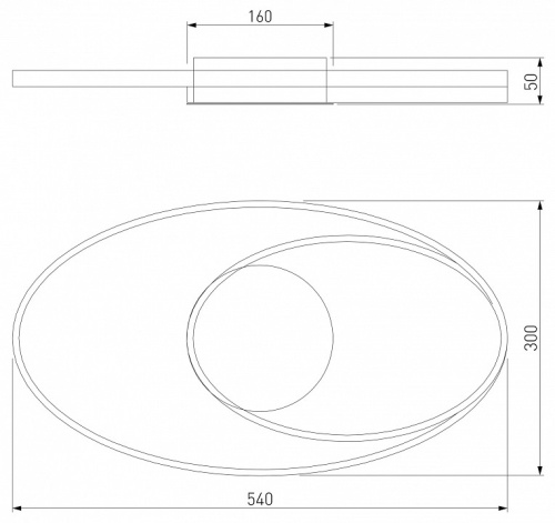 Накладной светильник Eurosvet Caroline 90250/1 белый в Нижнем Новгороде фото 2