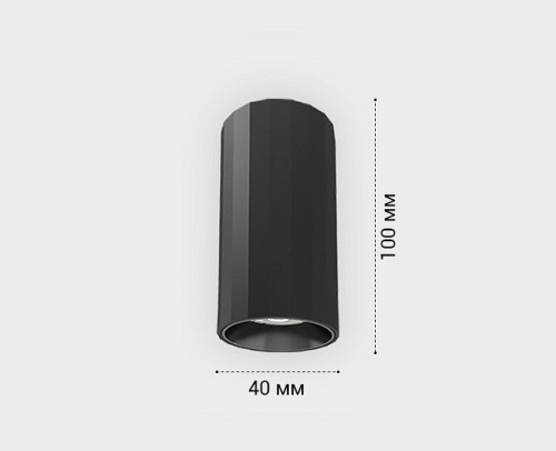 Накладной светильник Italline IT08-8028 IT08-8028 black 3000K в Армавире фото 2