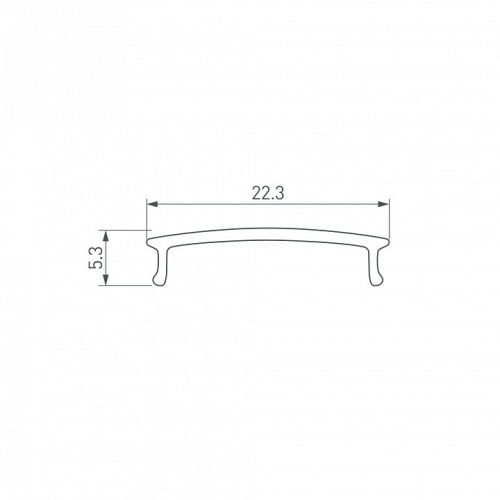Рассеиватель Arlight ARH-WIDE 062384 в Нижнем Новгороде фото 2