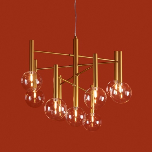 Люстра на штанге Freya Luce FR5584CL-L45G в Нижнем Новгороде фото 10