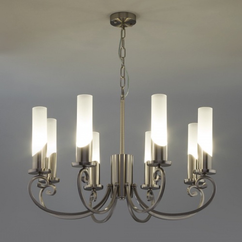 Подвесная люстра Eurosvet Banci 60117/8 никель в Нижнем Новгороде фото 4