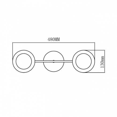 Накладной светильник Escada MUSE 1100/2P в Нижнем Новгороде фото 2