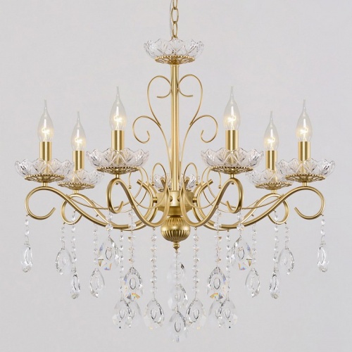 Подвесная люстра 04201-0.4-07 GOLD в Нижнем Новгороде