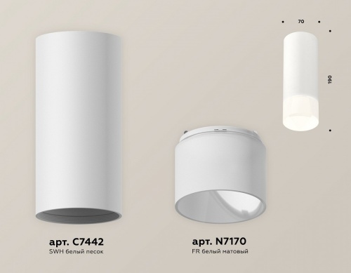 Накладной светильник Ambrella Light XS XS7442016 в Нижнем Новгороде фото 3