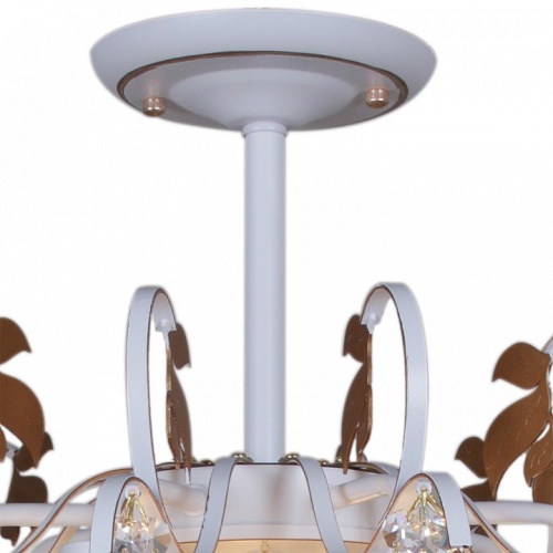 Люстра на штанге 96028-0.3-07 WH+GOLD PN в Нижнем Новгороде фото 2