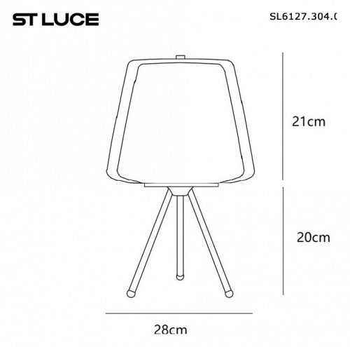 Настольная лампа декоративная ST-Luce Pandora SL6127.304.01 в Великом Устюге фото 7