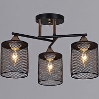 Люстра на штанге  91360-0.3-03 BK+FG в Нижнем Новгороде