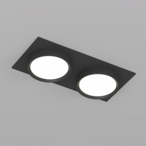 Встраиваемый светильник Denkirs FLAT DK2092-BK в Нижнем Новгороде фото 3