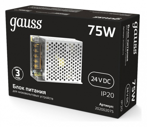 Блок питания Gauss  202002075 в Нижнем Новгороде фото 4