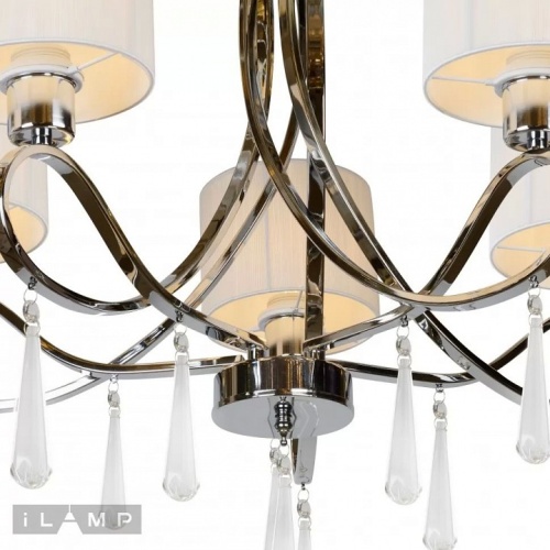 Подвесная люстра iLamp Bella RM1029/5CR в Нижнем Новгороде фото 3