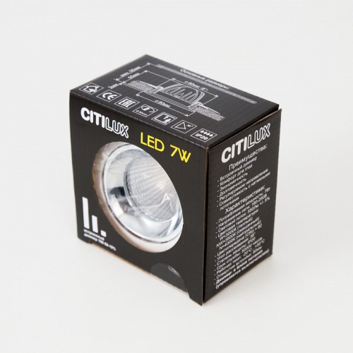 Встраиваемый светильник Citilux Альфа CLD001NW4 в Кадникове фото 4