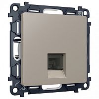 Розетка Ethernet RJ-45 и со шторками, без рамки Ambrella Volt ALFA MA372005 в Нижнем Новгороде