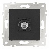 ТВ-розетка без рамки Arte Milano am-203 203.42-1.black в Нижнем Новгороде