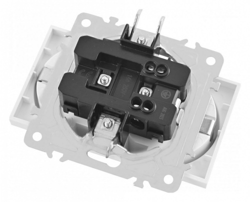 Розетка двойная с заземлением, без рамки Arte Milano am-203 203.40-2.white в Нижнем Новгороде фото 5