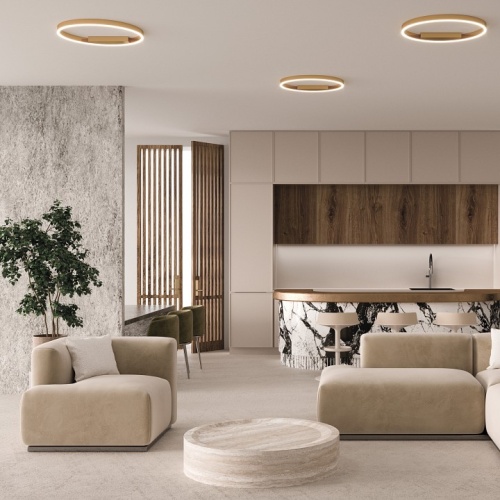 Накладной светильник Maytoni Halo MOD058CL-L35BSK в Нижнем Новгороде фото 4