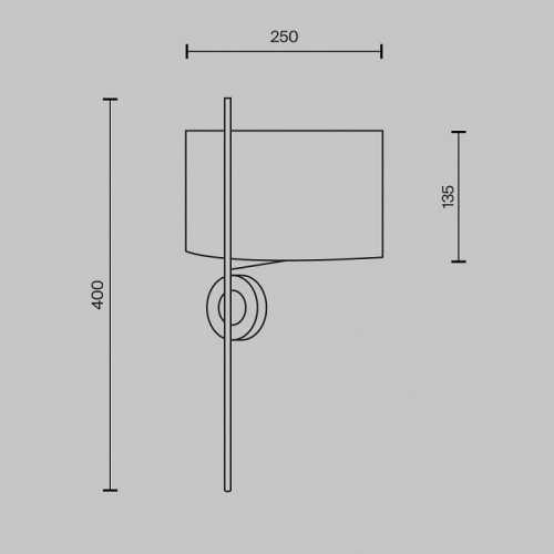 Бра Maytoni Glamping MOD437WL-02BG в Нижнем Новгороде фото 2