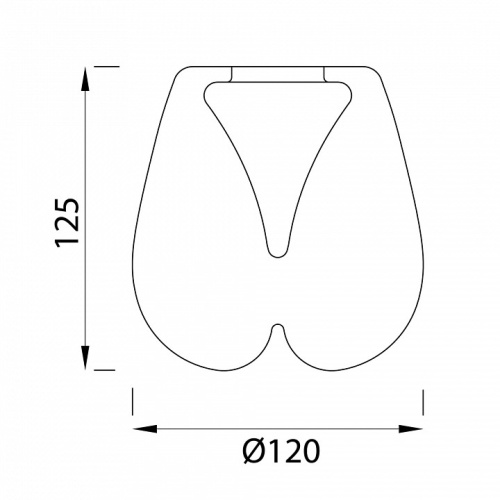 Плафон стеклянный Mantra Andromeda 8944 в Нижнем Новгороде фото 3
