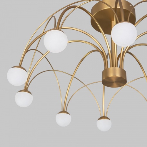 Люстра на штанге Eurosvet Ragno 90031/10 LED золото в Нижнем Новгороде фото 2