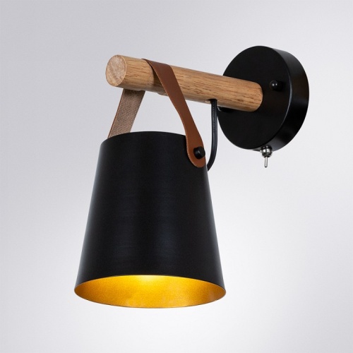 Бра Arte Lamp Thomas A7032AP-1BK в Карачеве фото 5