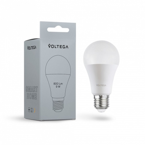 Лампа светодиодная с управлением через Wi-Fi Voltega Wi-Fi bulbs E27 9Вт 2700-6500K 2429 в Кольчугино фото 4