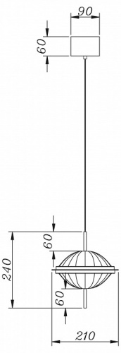 Подвесной светильник Freya Whisper FR6184PL-L16BS в Нижнем Новгороде фото 5